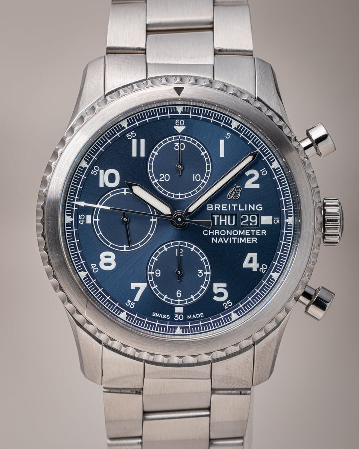 Breitling Stainless Steel Navitimer 8 Chronograph 43 (A13314)