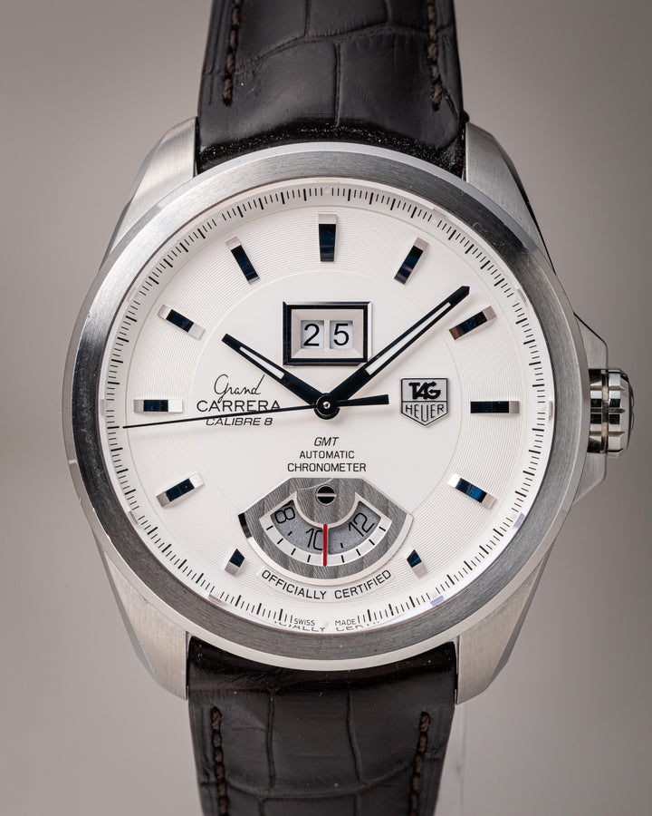 TAG Heuer Stainless Steel Grand Carrera Calibre 8 GMT (WAV5112)