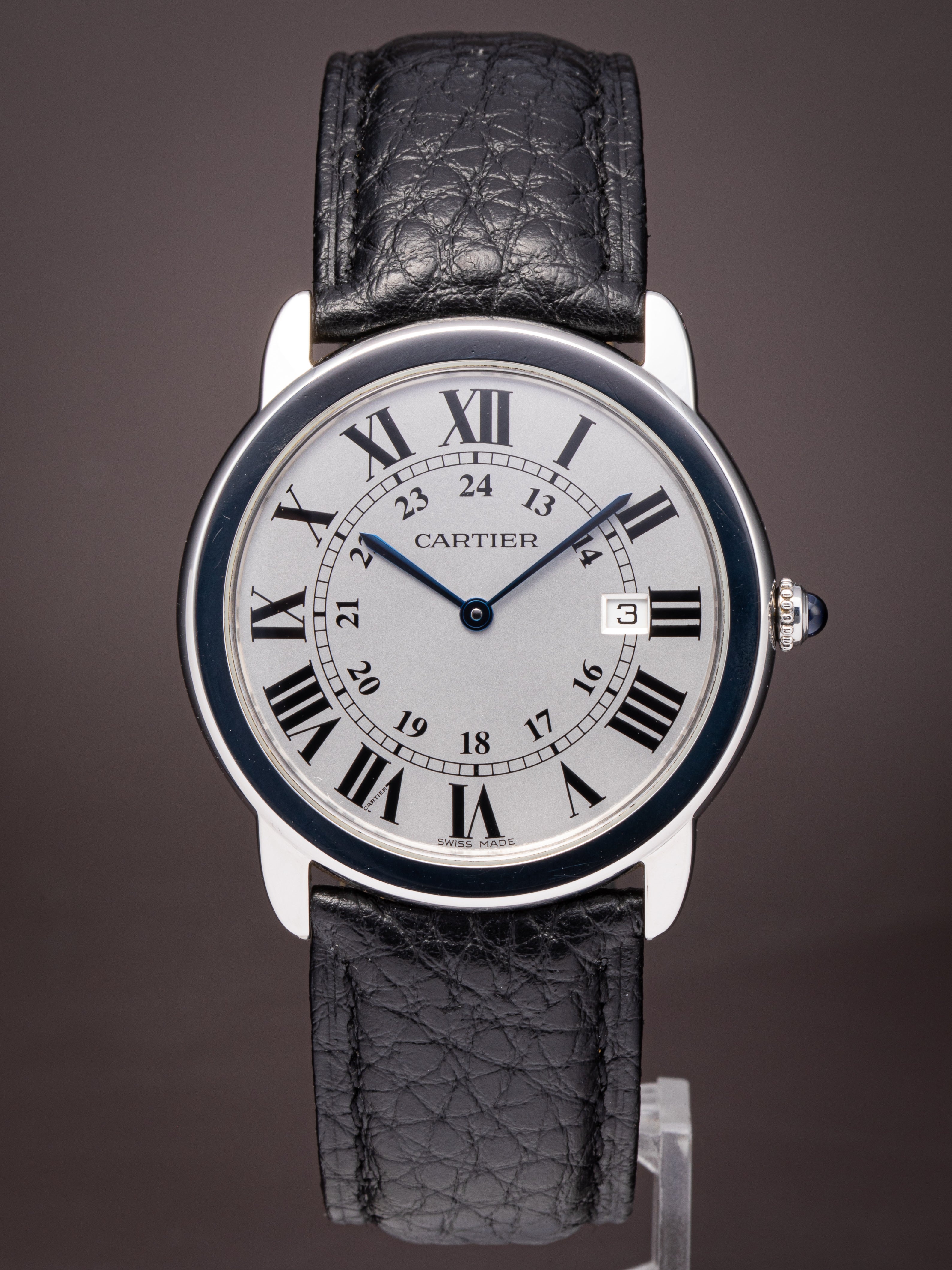 Cartier Stainless Steel Ronde Solo de Cartier (W6700255) – Watches