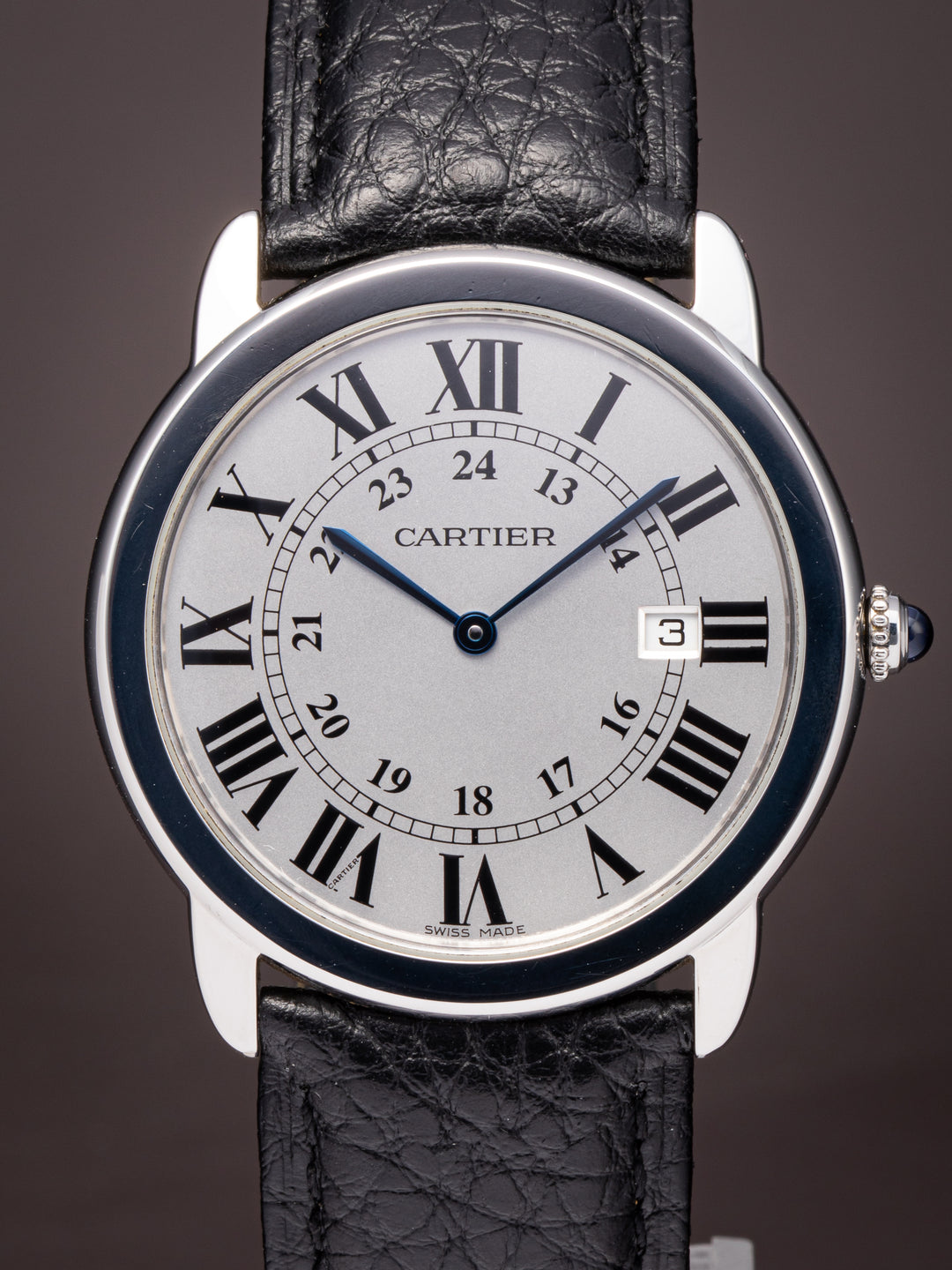 Cartier Stainless Steel Ronde Solo de Cartier (W6700255)