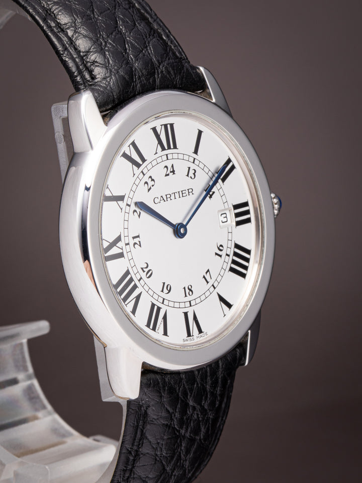 Cartier Stainless Steel Ronde Solo de Cartier (W6700255)