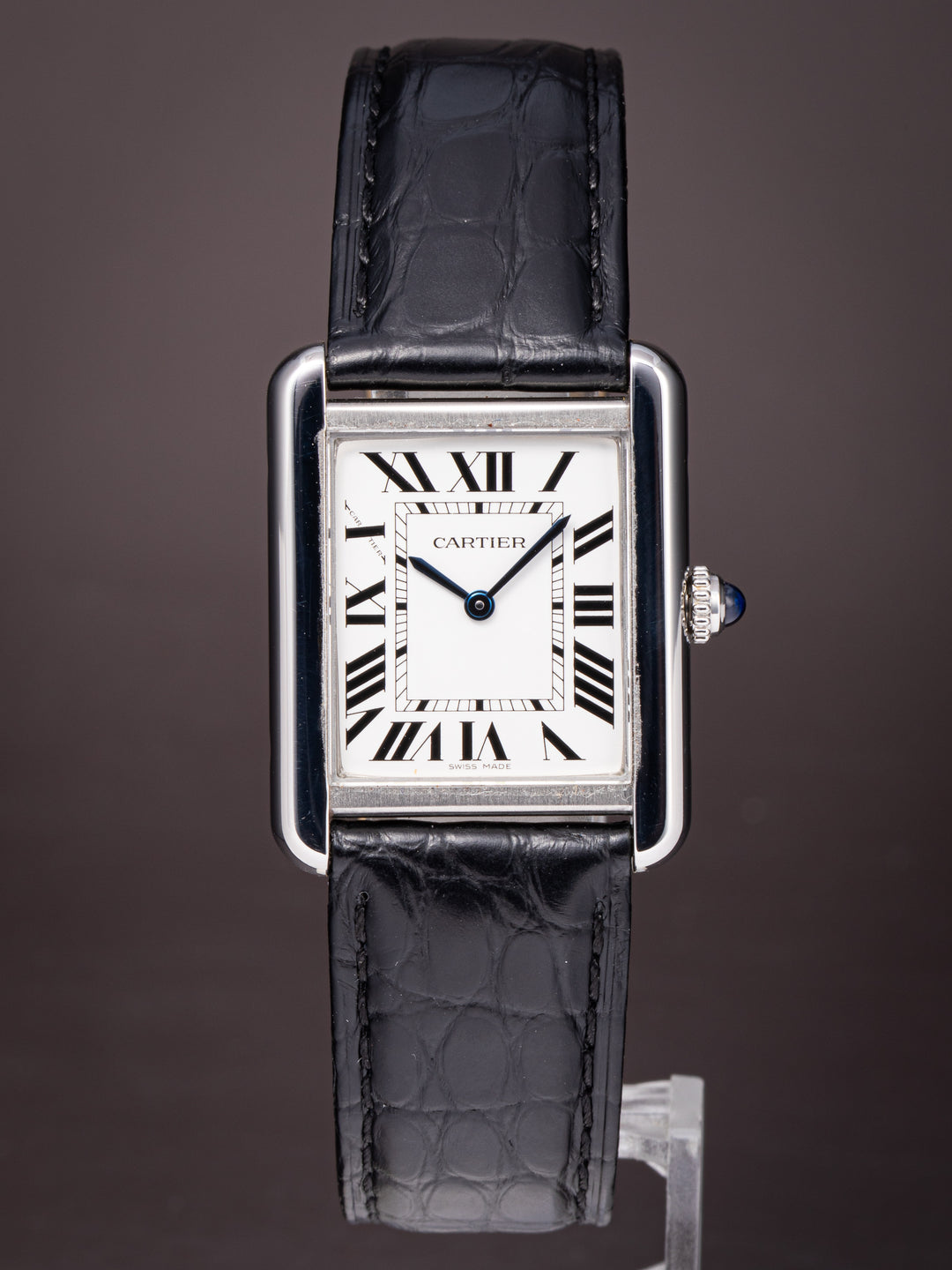 Cartier Stainless Steel Women's Tank Solo Quartz (W5200005)