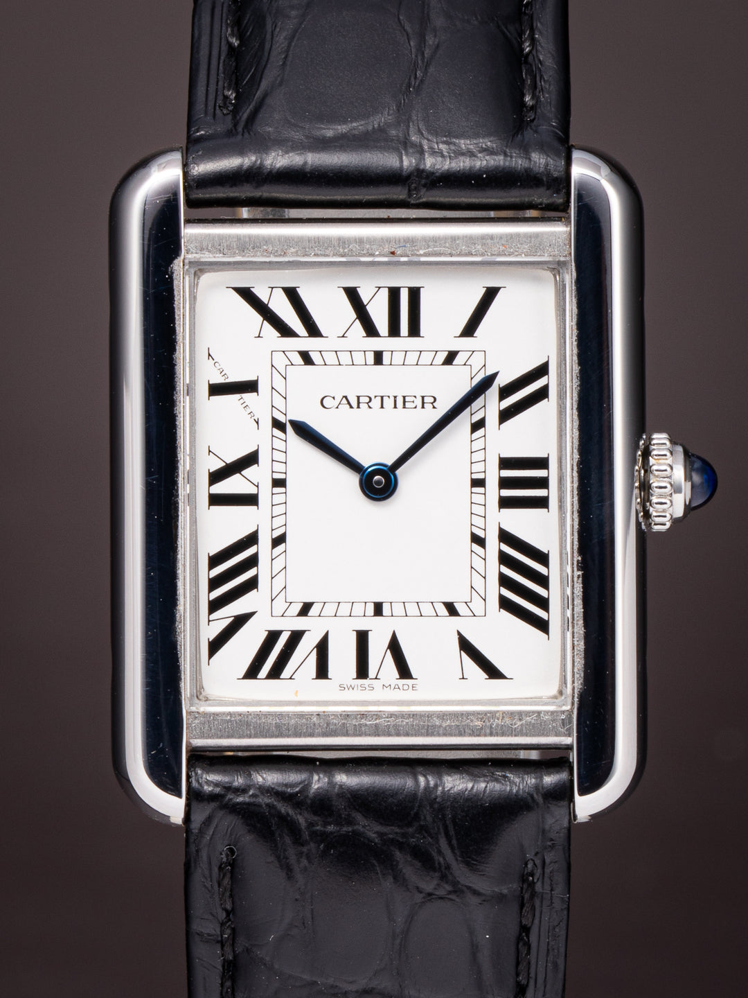 Cartier Stainless Steel Women's Tank Solo Quartz (W5200005)