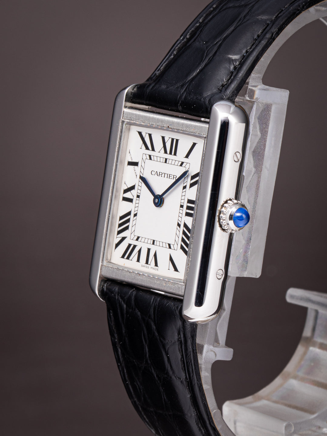Cartier Stainless Steel Women's Tank Solo Quartz (W5200005)