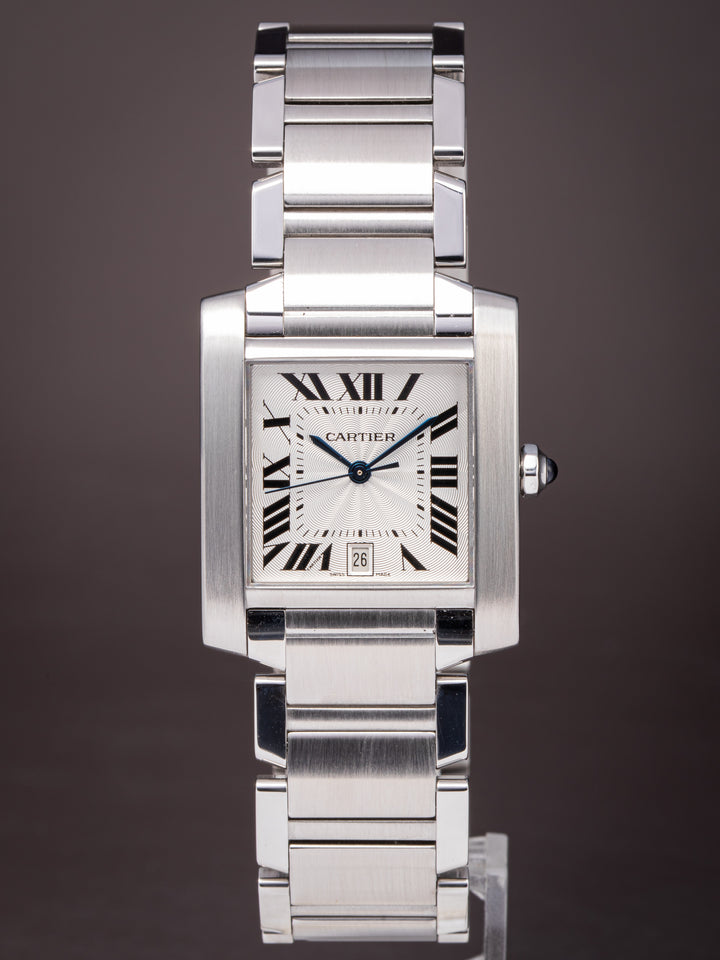 Cartier Stainless Steel Tank Française Automatic (W51002Q3)