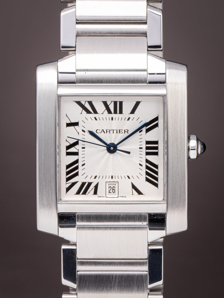 Cartier Stainless Steel Tank Française Automatic (W51002Q3)