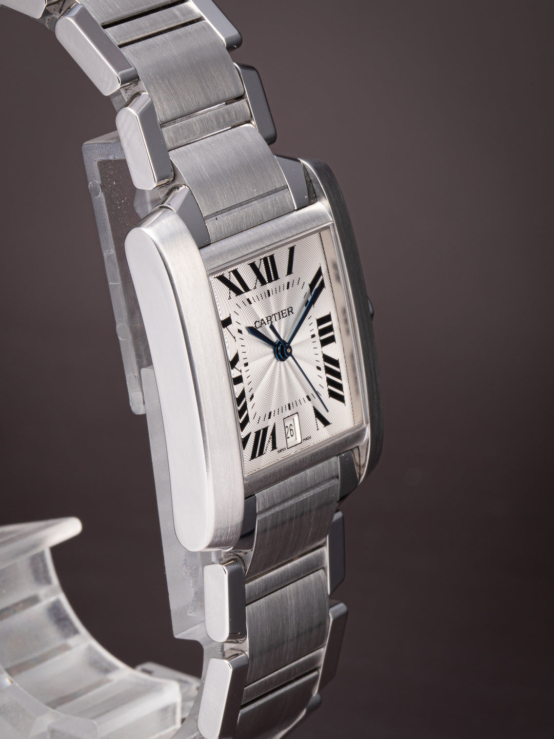 Cartier Stainless Steel Tank Française Automatic (W51002Q3)