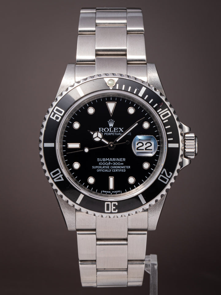 Rolex Stainless Steel Submariner Date (16610)