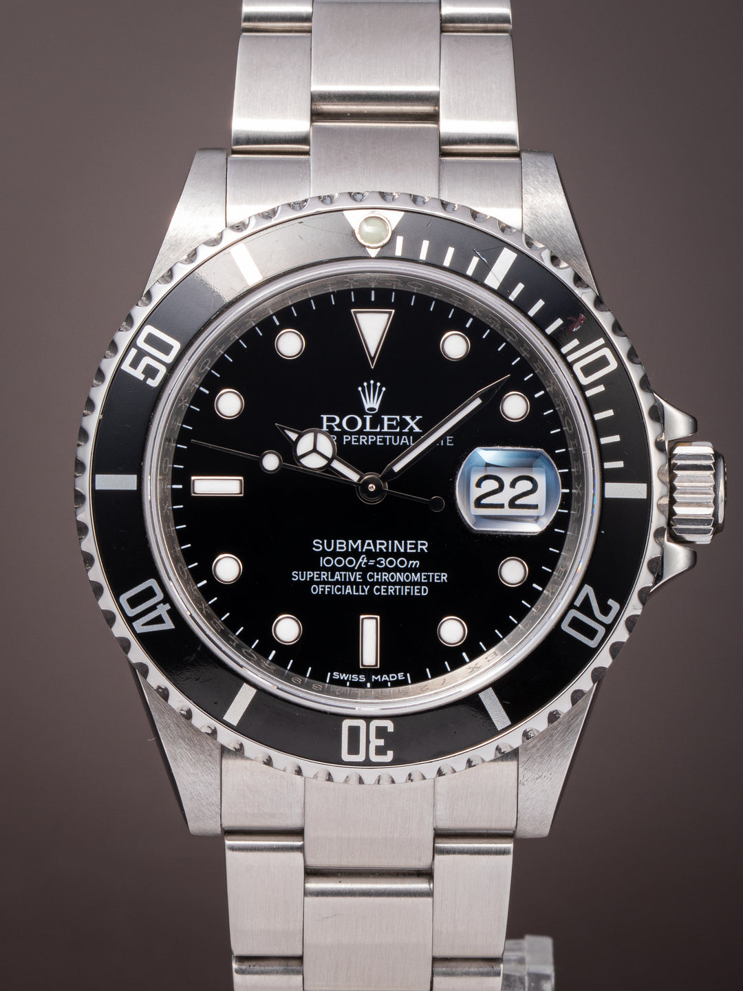Rolex Stainless Steel Submariner Date (16610)