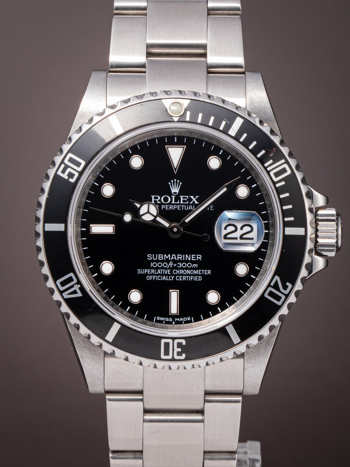 Rolex Stainless Steel Submariner Date (16610)