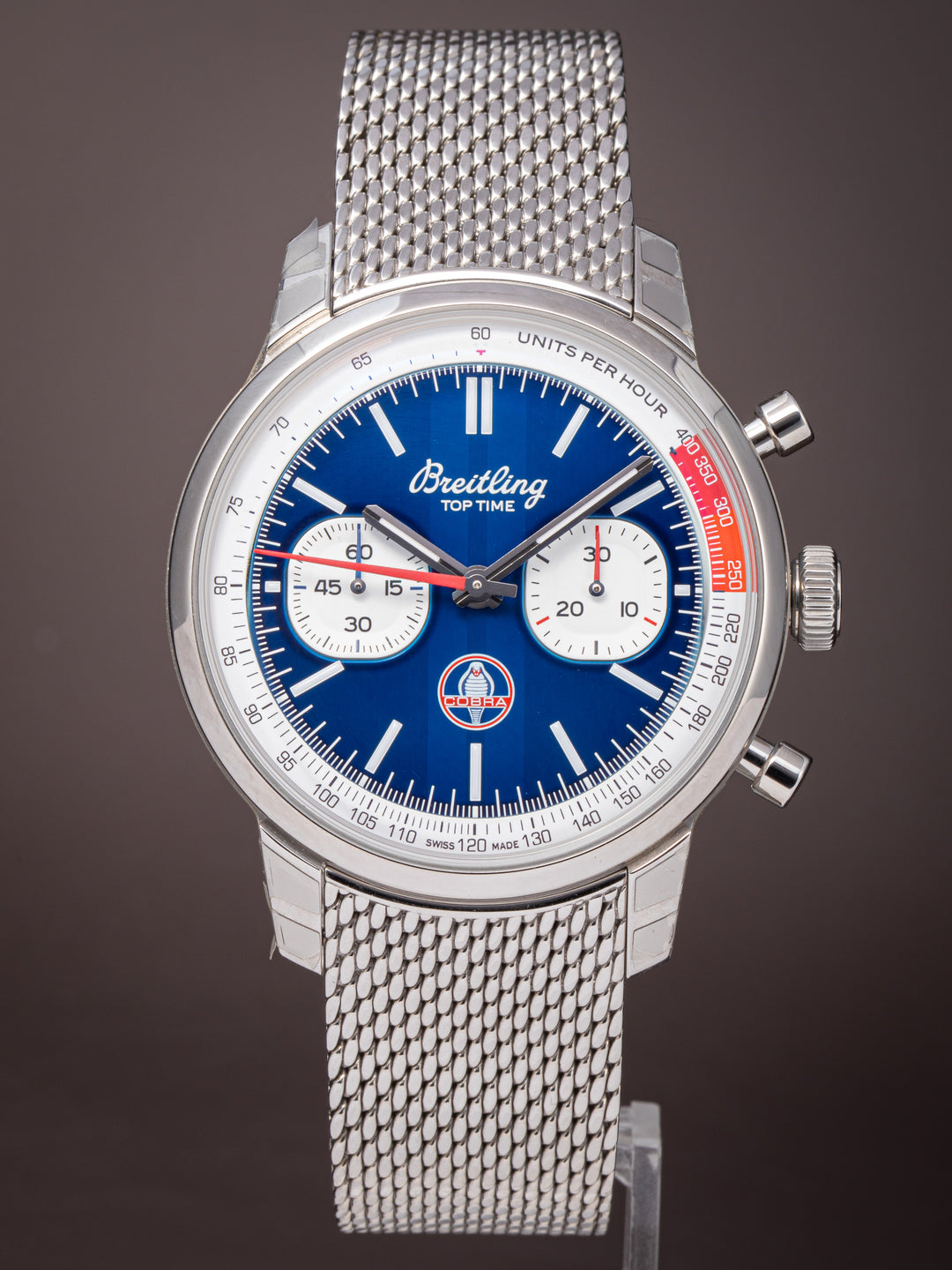 Breitling Stainless Steel Top Time B01 "Shelby Cobra" Chronograph (AB0176) *UNWORN*