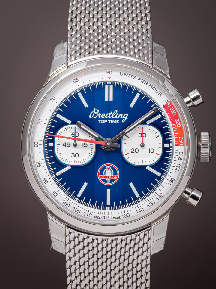 Breitling Stainless Steel Top Time B01 "Shelby Cobra" Chronograph (AB0176) *UNWORN*