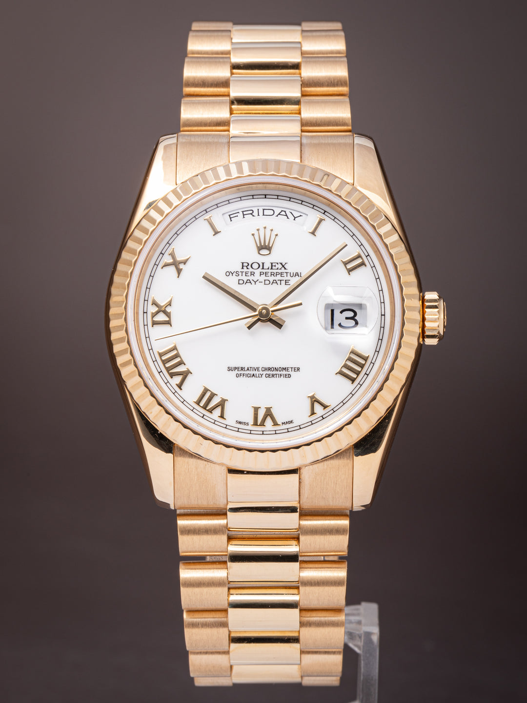 Rolex 18k Yellow Gold Day-Date (118238)