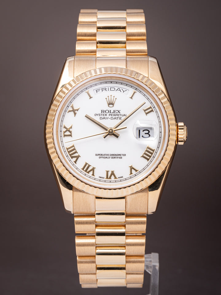 Rolex 18k Yellow Gold Day-Date (118238)