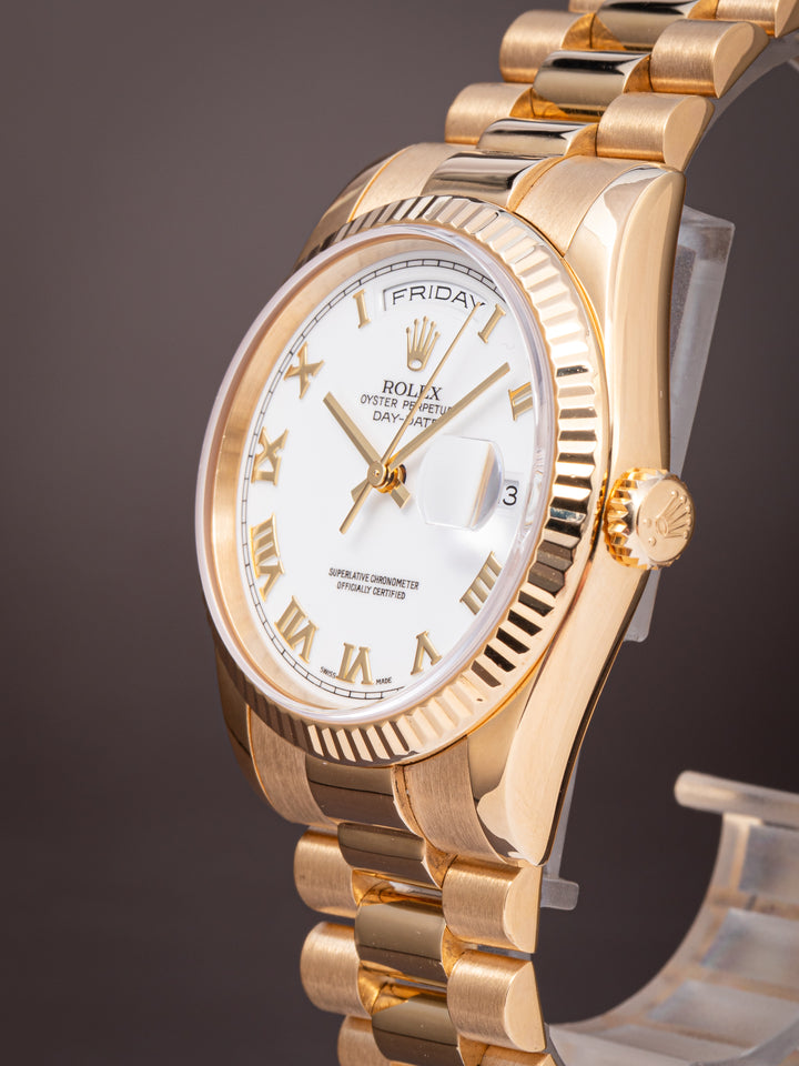 Rolex 18k Yellow Gold Day-Date (118238)