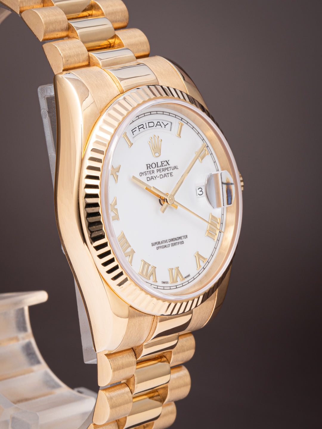 Rolex 18k Yellow Gold Day-Date (118238)