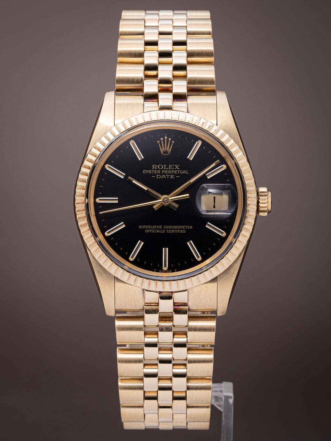 Rolex 14k Yellow Gold Date (15037)