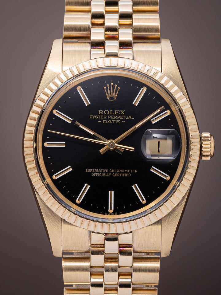 Rolex 14k Yellow Gold Date (15037)