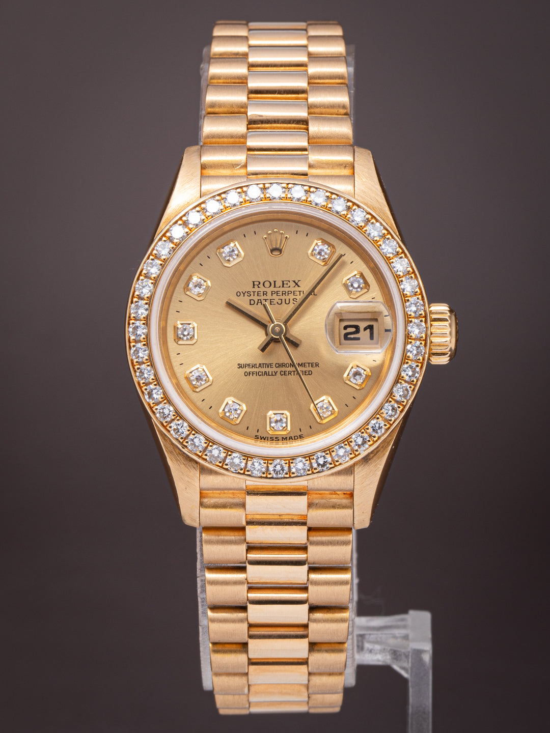 Rolex 18k Yellow Gold Women's Datejust (69138)