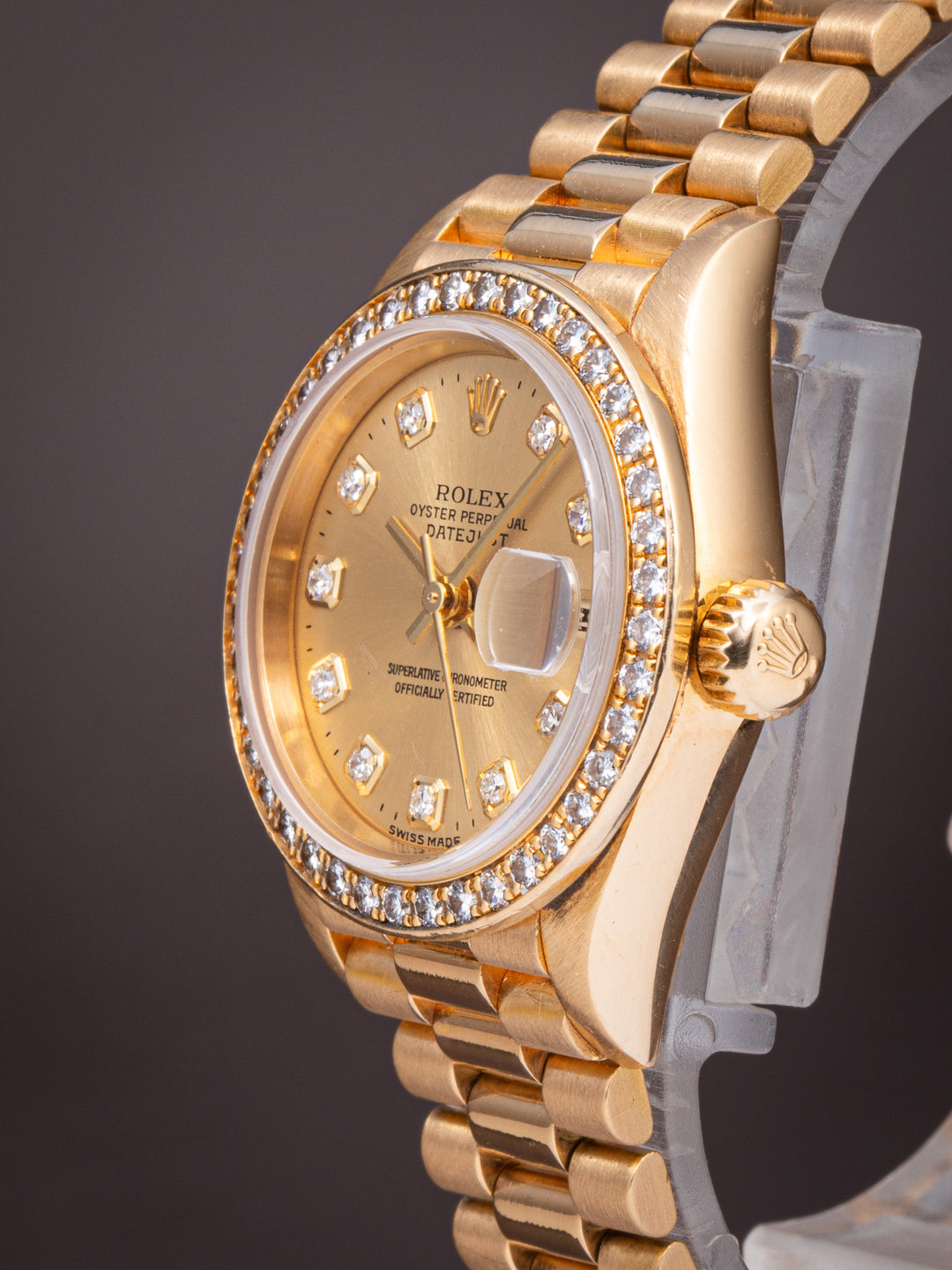 Rolex 18k Yellow Gold Women's Datejust (69138)