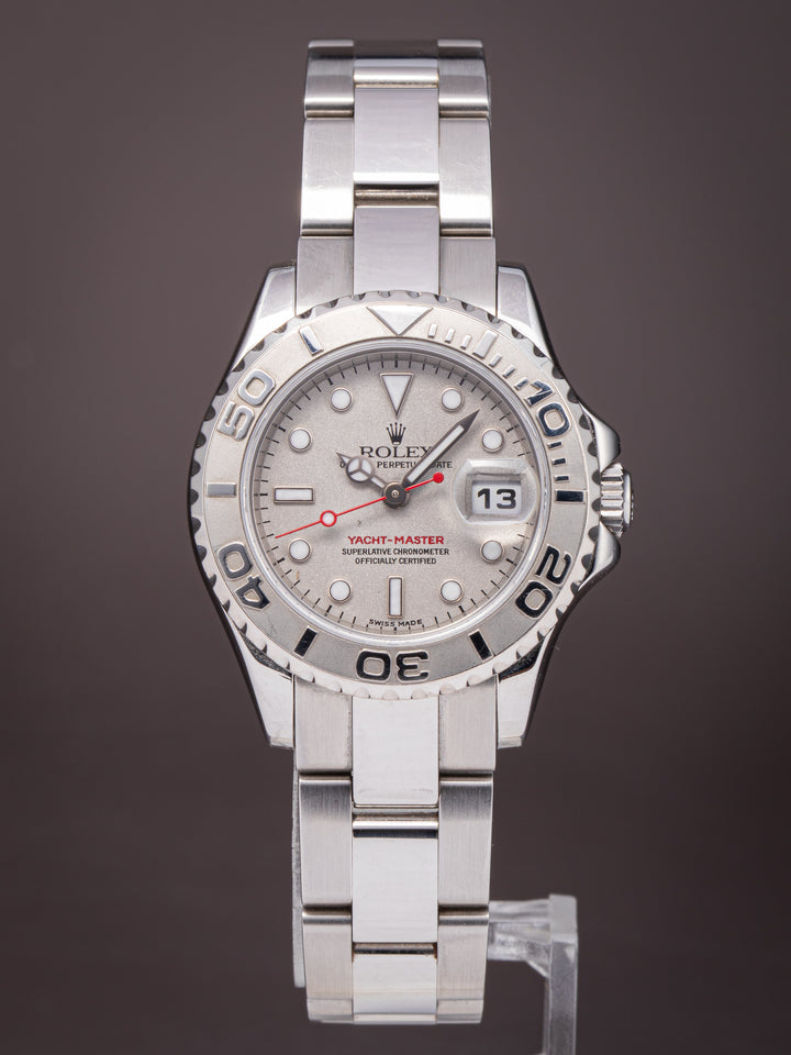 Rolex Stainless Steel and Platinum Women's Yacht-Master (169622)