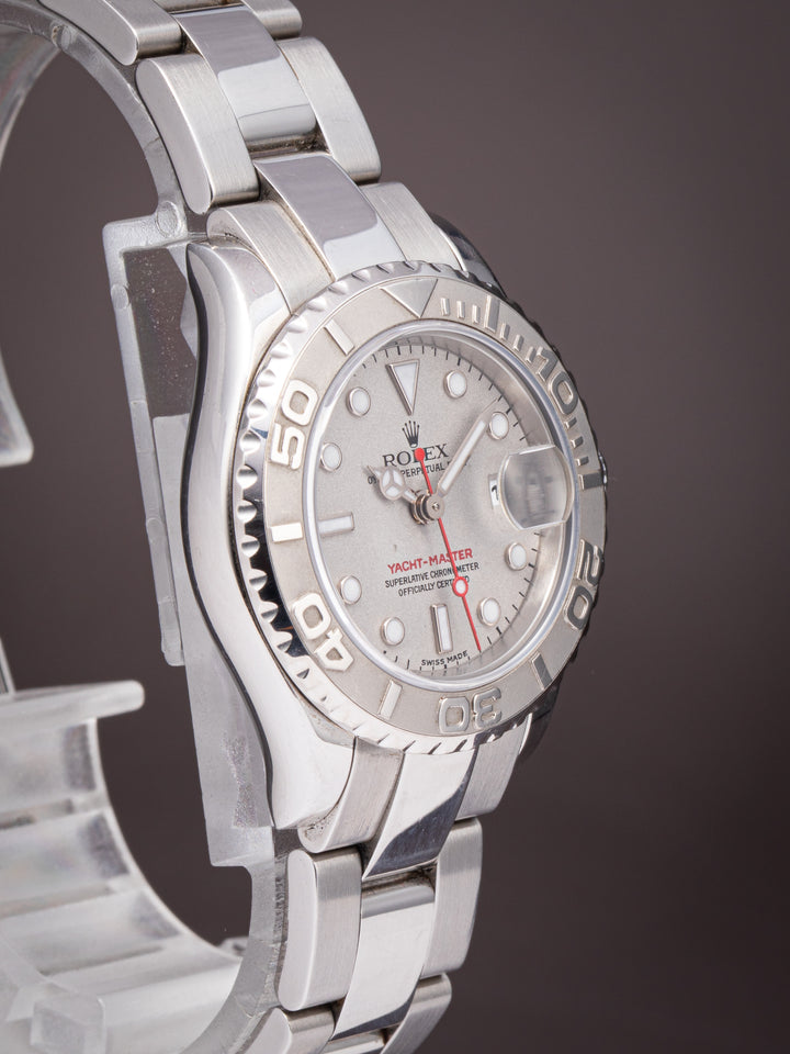 Rolex Stainless Steel and Platinum Women's Yacht-Master (169622)