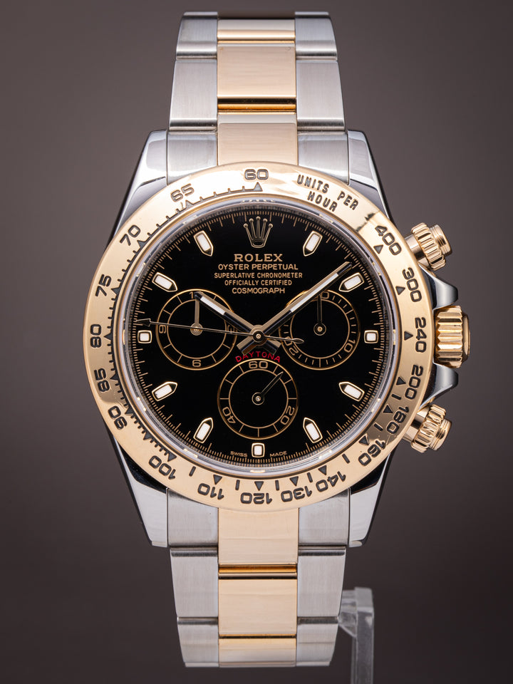 Rolex Stainless Steel and 18k Yellow Gold Cosmograph Daytona (116503)