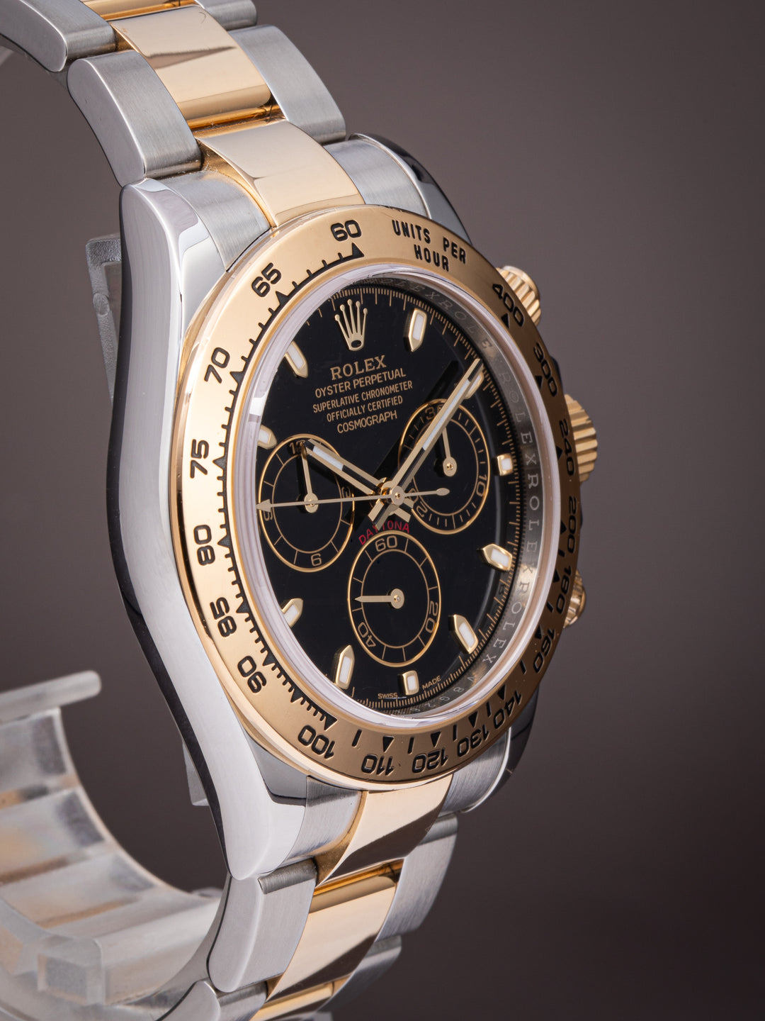 Rolex Stainless Steel and 18k Yellow Gold Cosmograph Daytona (116503)