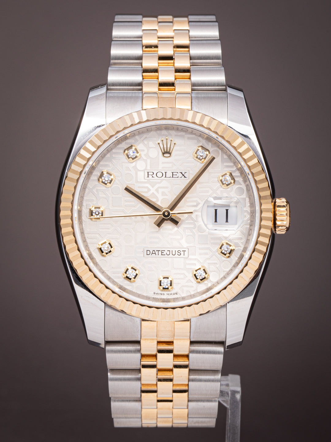 Rolex Stainless Steel and 18k Yellow Gold Datejust (116233)