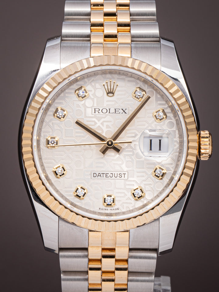 Rolex Stainless Steel and 18k Yellow Gold Datejust (116233)