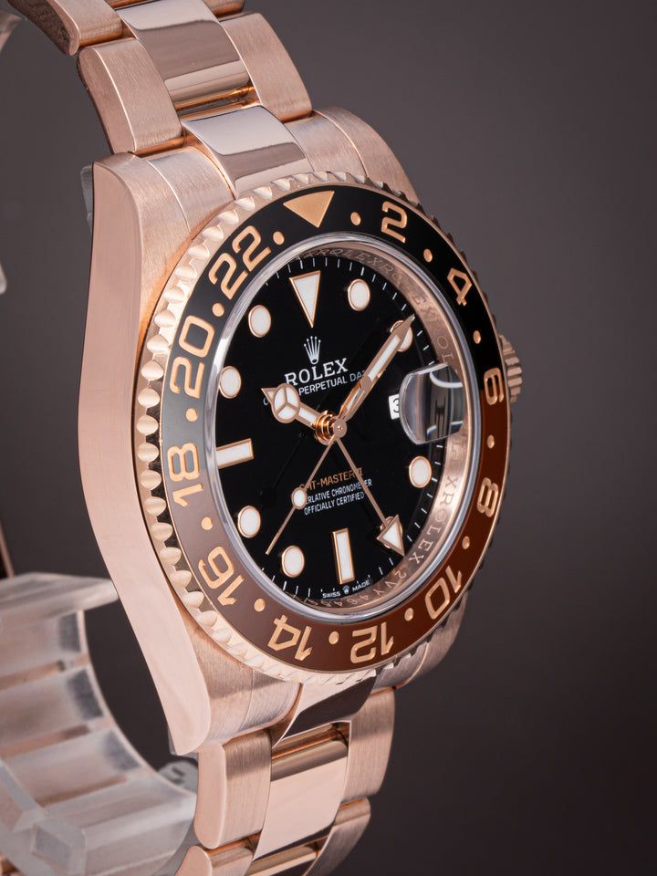 Rolex 18k Rose Gold GMT-Master II (126715CHNR)
