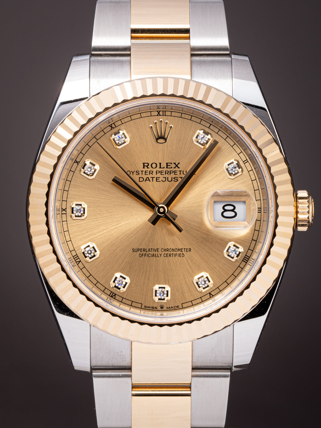 Rolex Stainless Steel and 18k Yellow Gold Datejust 41 (126333) *UNWORN*