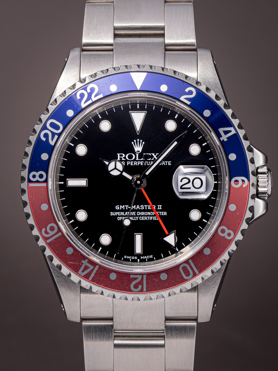 Rolex Stainless Steel GMT-Master II (16710)
