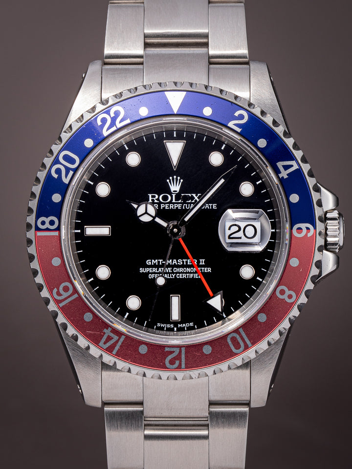 Rolex Stainless Steel GMT-Master II (16710)