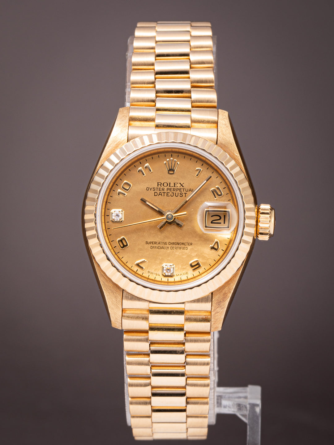 Rolex 18k Yellow Gold Women's Datejust (69178)