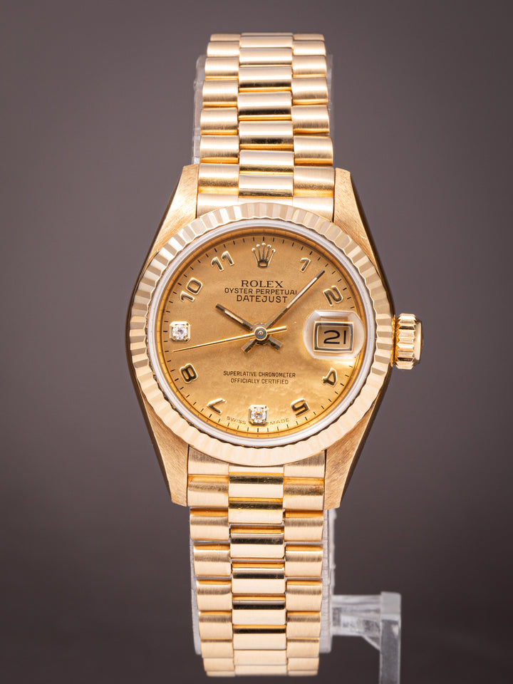 Rolex 18k Yellow Gold Women's Datejust (69178)
