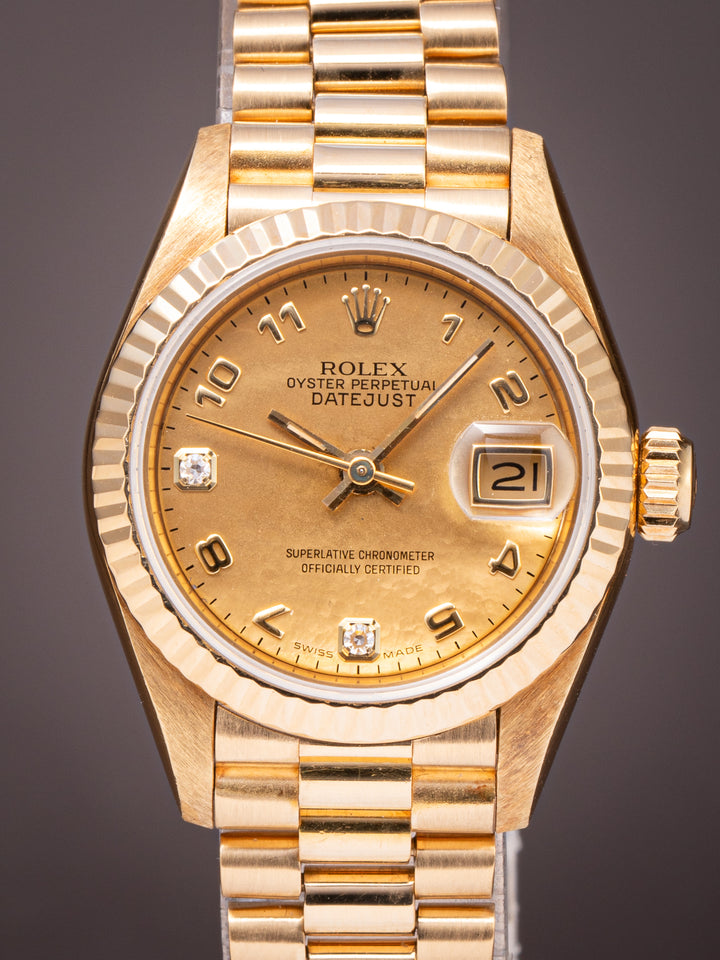 Rolex 18k Yellow Gold Women's Datejust (69178)
