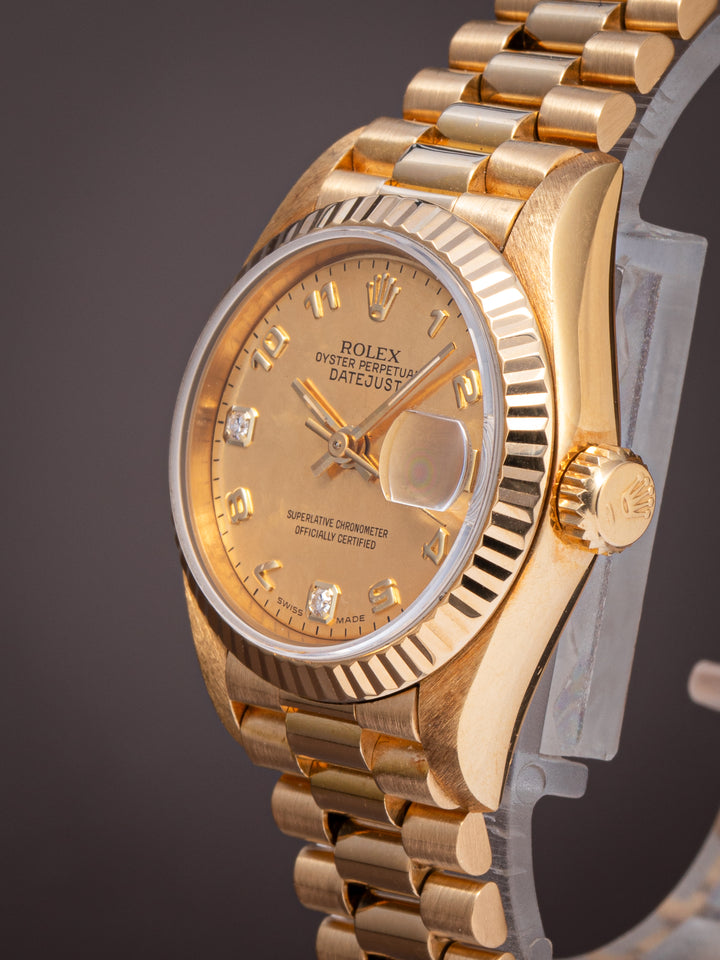 Rolex 18k Yellow Gold Women's Datejust (69178)