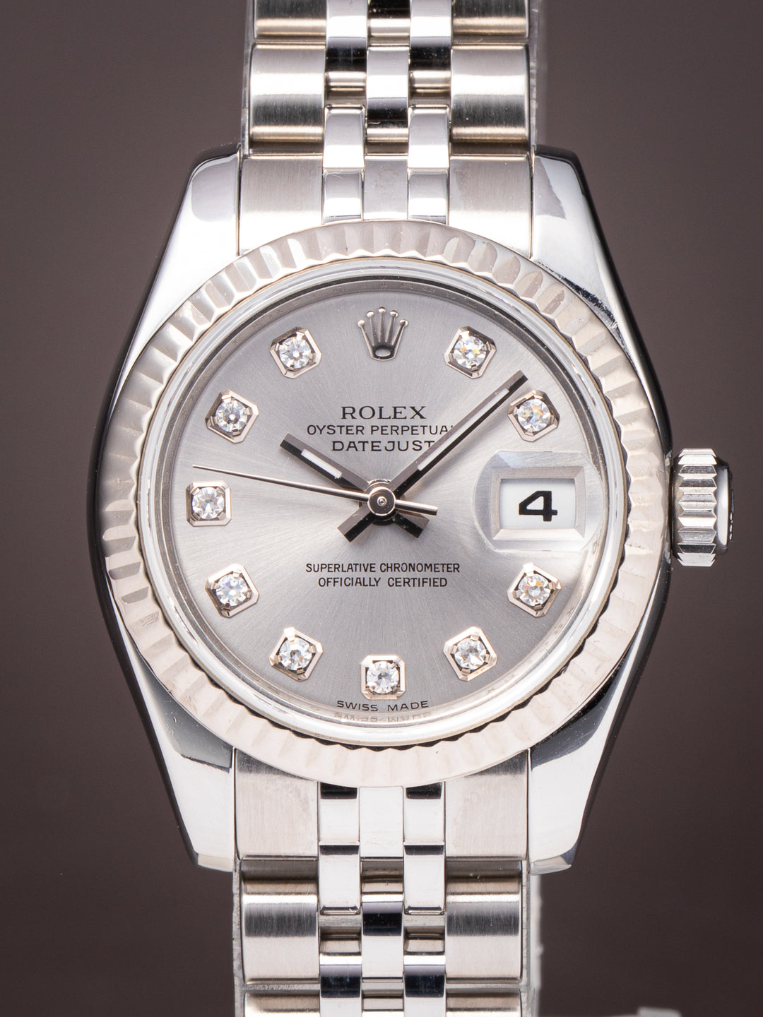 Rolex Stainless Steel Women's Datejust (179174)