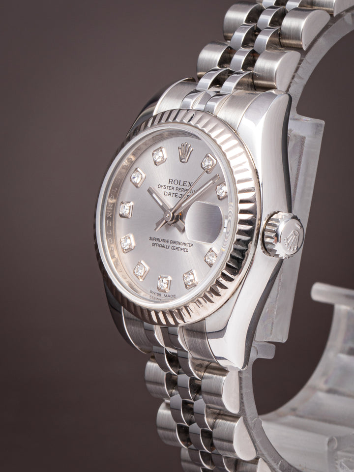 Rolex Stainless Steel Women's Datejust (179174)