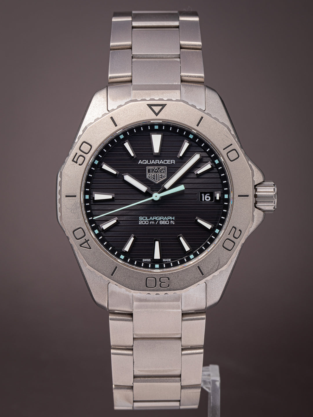 TAG Heuer Titanium Aquaracer Professional Solargraph (WBP1180)