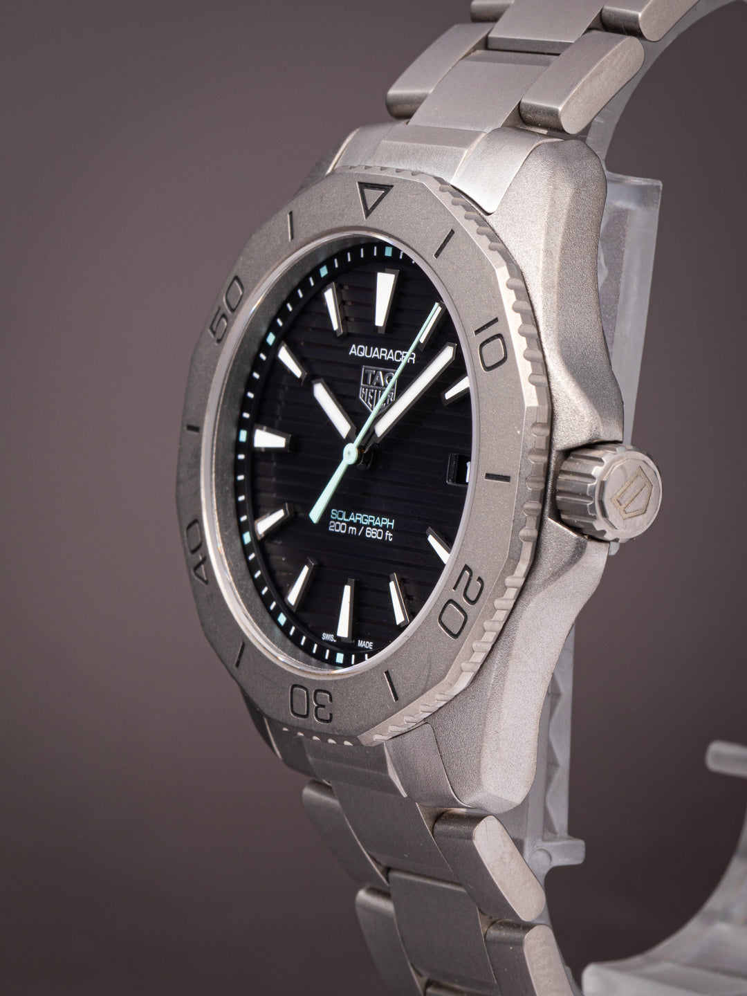 TAG Heuer Titanium Aquaracer Professional Solargraph (WBP1180)
