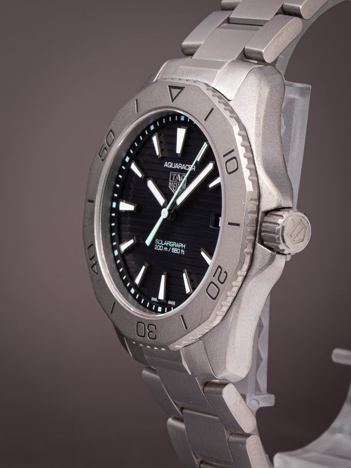 TAG Heuer Titanium Aquaracer Professional Solargraph (WBP1180)