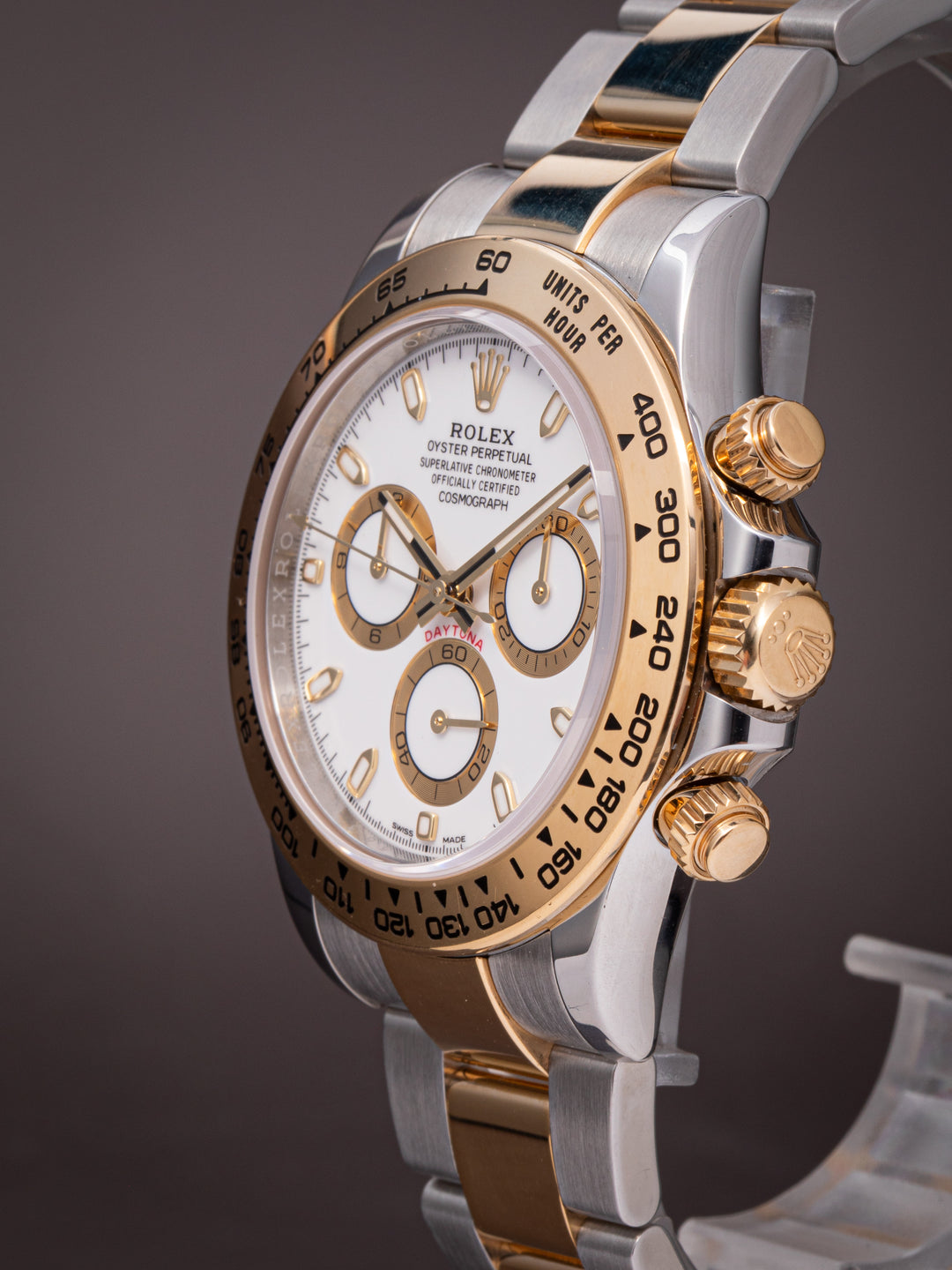 Rolex Stainless Steel and 18k Yellow Gold Cosmograph Daytona (116503)