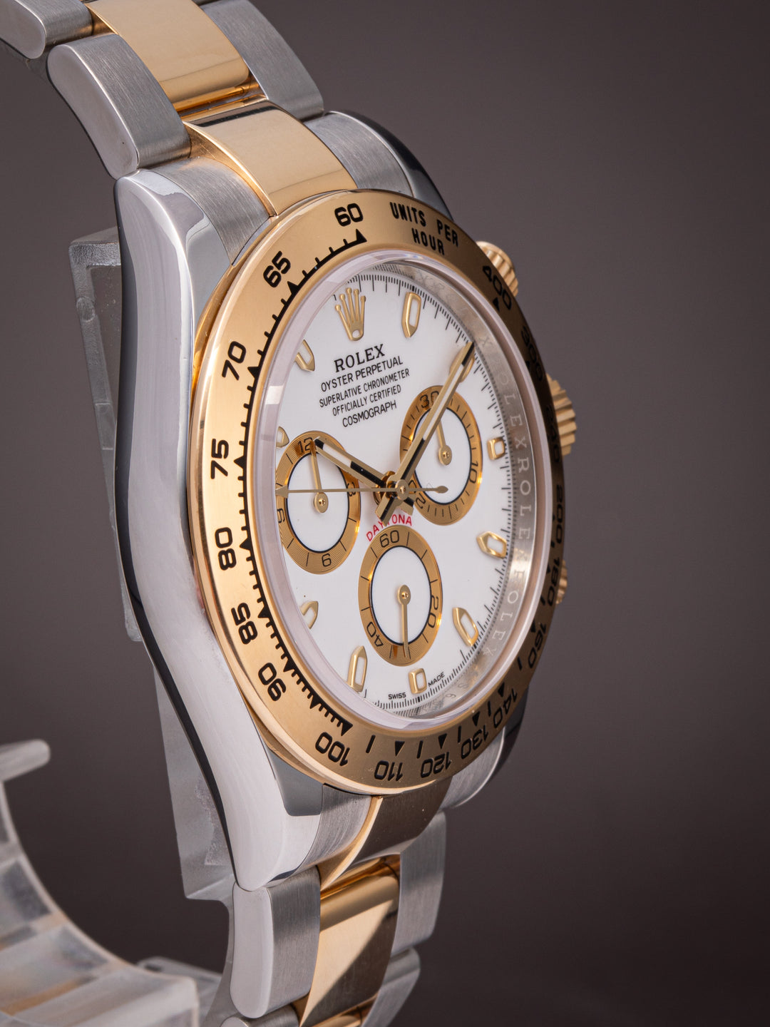 Rolex Stainless Steel and 18k Yellow Gold Cosmograph Daytona (116503)