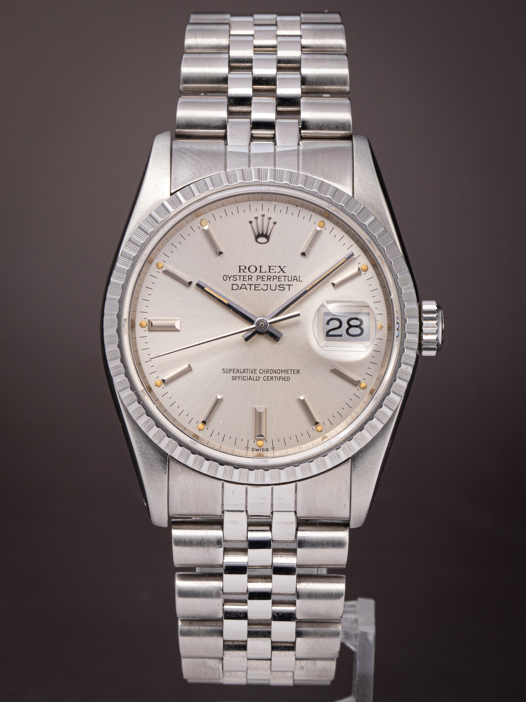 Rolex Stainless Steel Datejust (16220)
