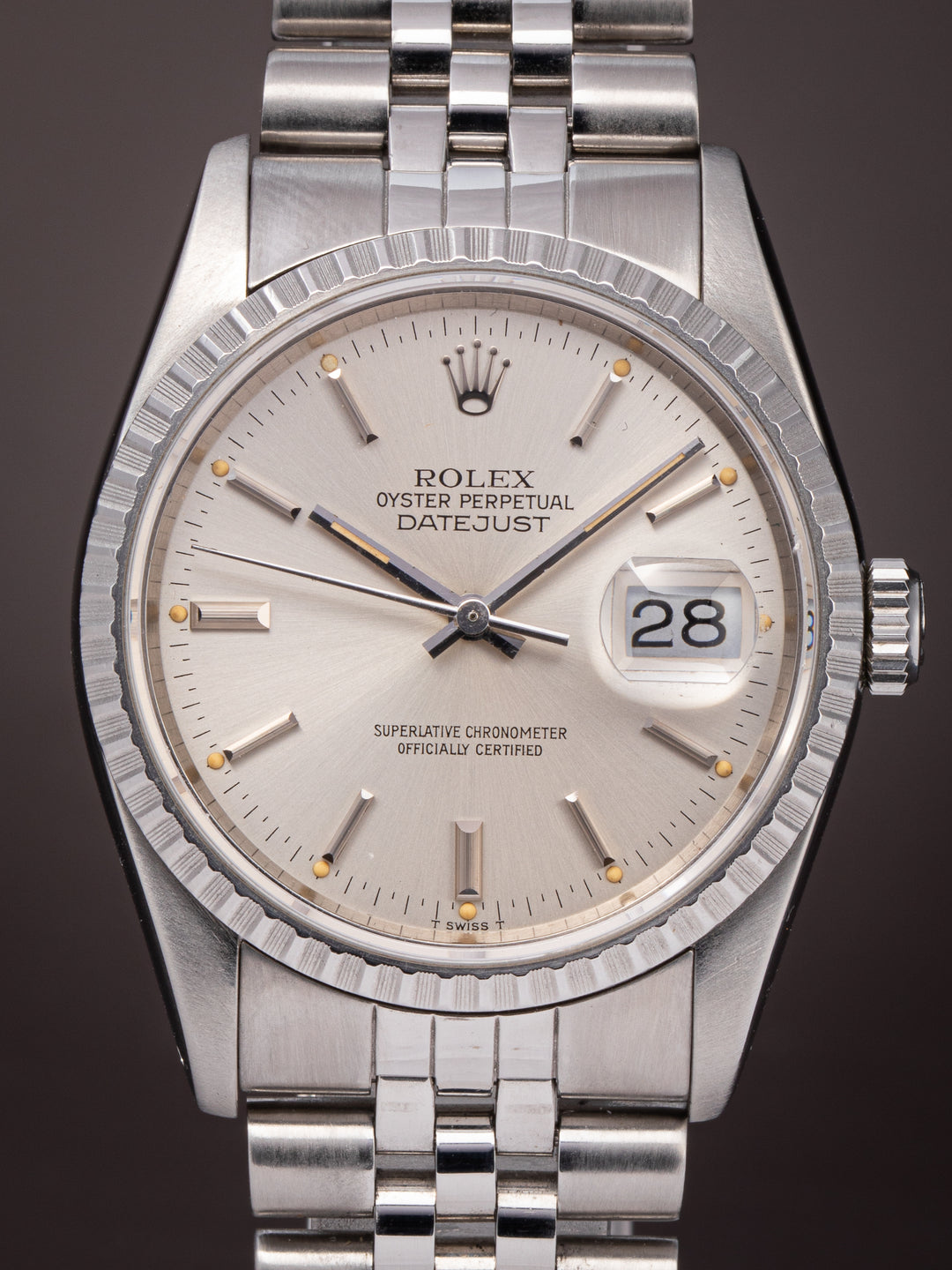 Rolex Stainless Steel Datejust (16220)