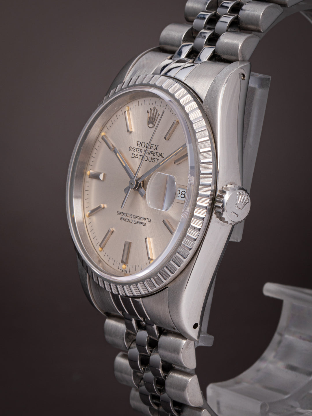 Rolex Stainless Steel Datejust (16220)