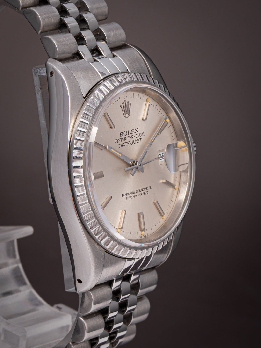 Rolex Stainless Steel Datejust (16220)