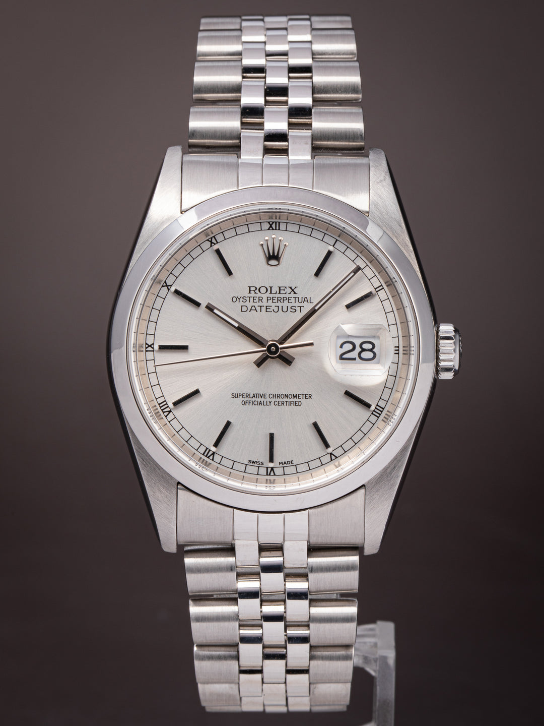 Rolex Stainless Steel Datejust (16200)